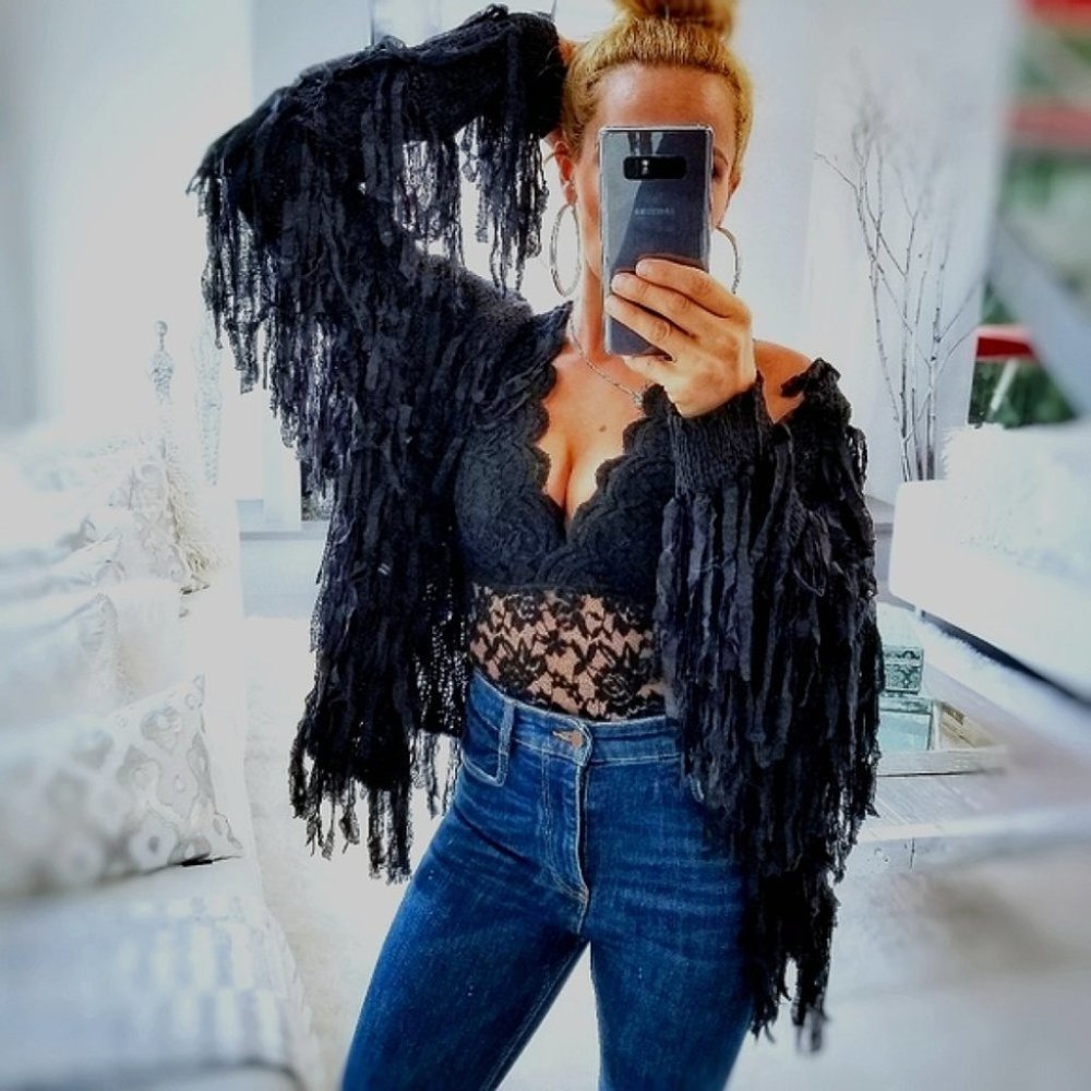 LEXI Fringe Cardigan